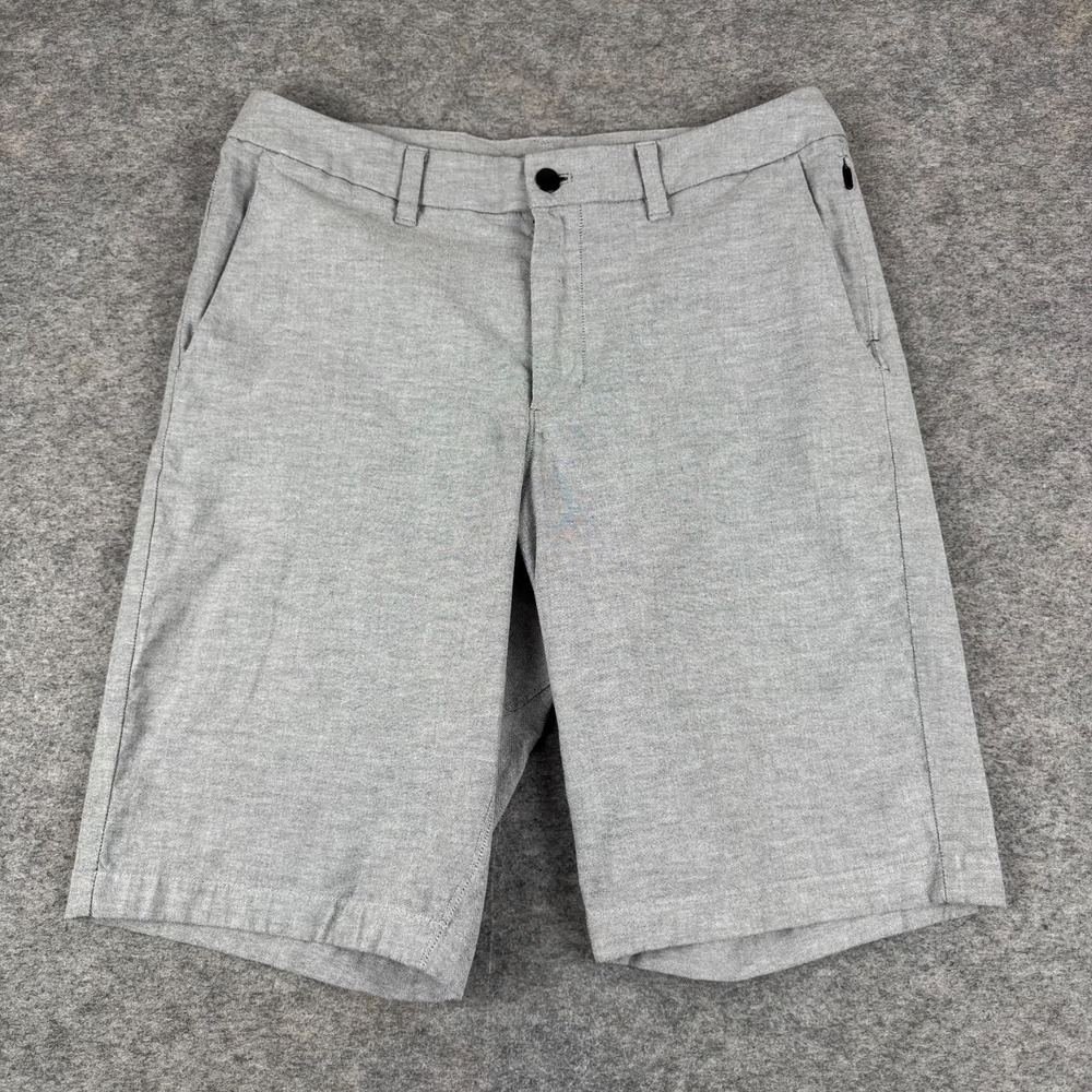 Lululemon Commission‎ Short Relaxed Qwick Oxford 11" ABC Pockets M7AAMS Mens 32